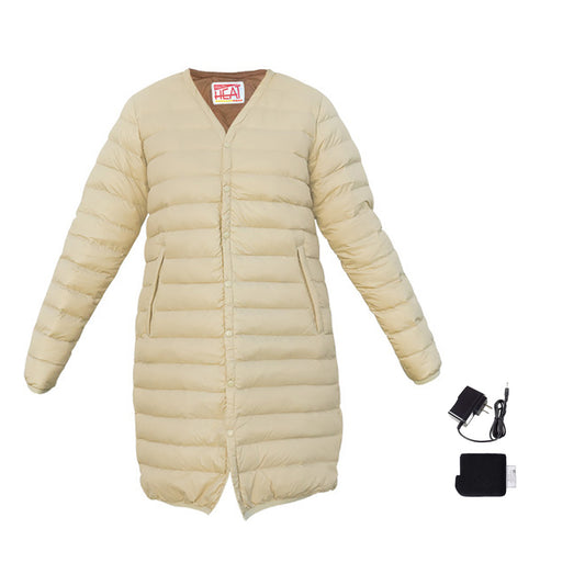 【FINALクリアランスSALE|4140円~】めちゃヒート® MHJ04 電熱ヒーター ダウンコート