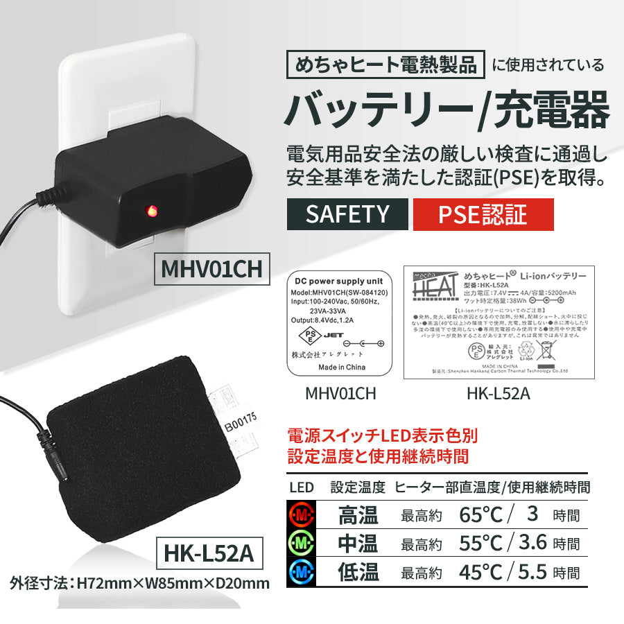 めちゃヒート MHB-01 ヒーターブランケット【単品】