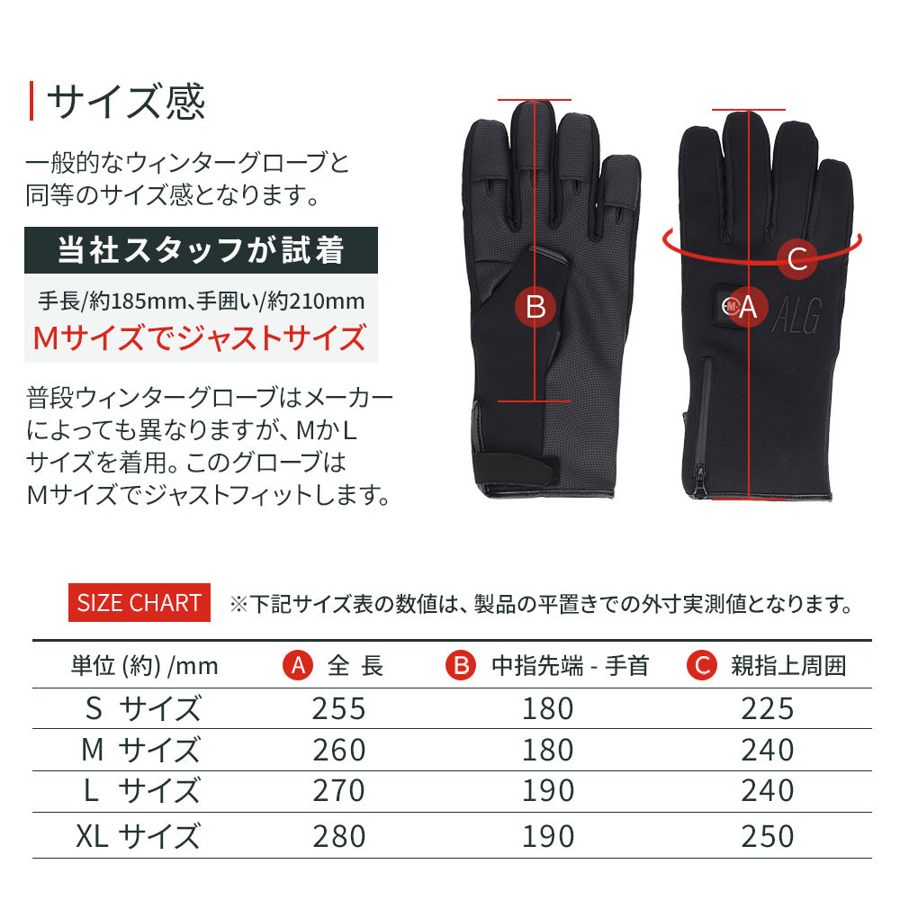 めちゃヒート MHG-08 フィッシンググローブ【単品】