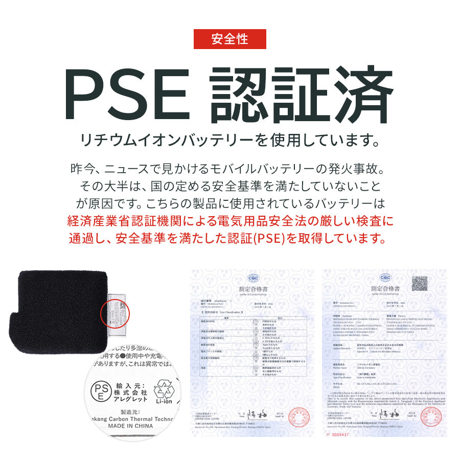 めちゃヒート MHJ-03 電熱ヒーター ベンチコート 【バッテリー+充電器付】