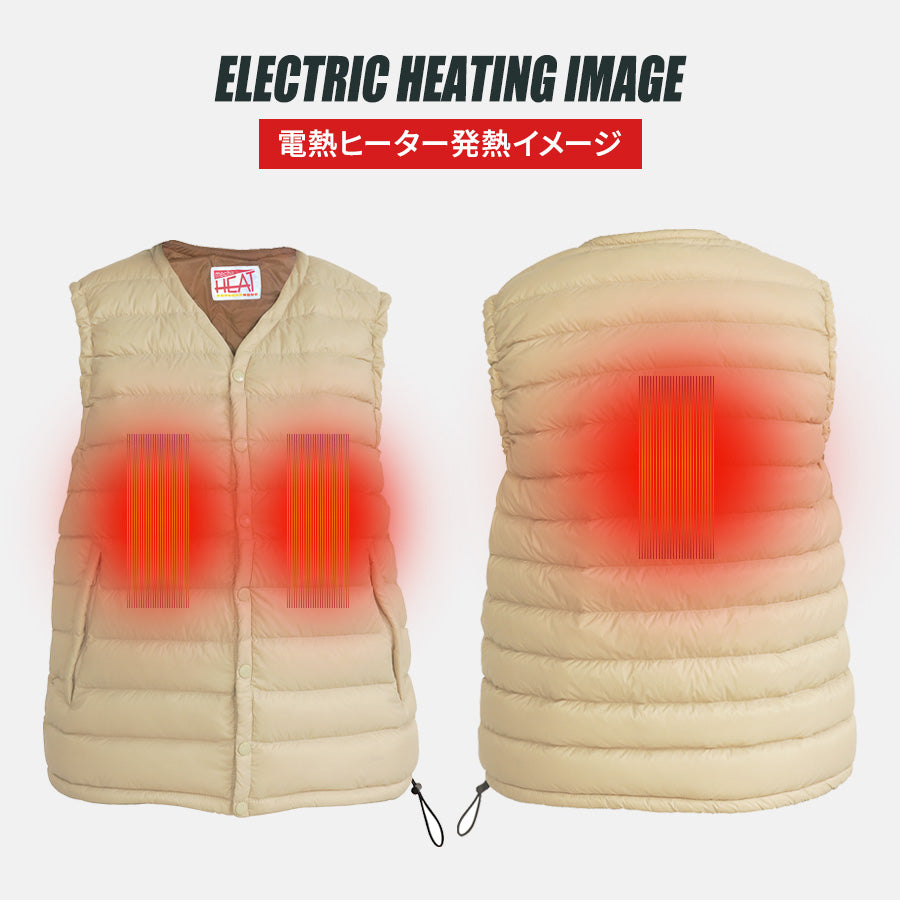 めちゃヒート MHV-03 電熱ヒーター インナーベスト 【単品】