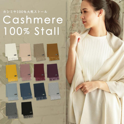 Attivo® (アッティーヴォ) カシミヤ 大判マフラー スカーフ レディース  [全14色] [ALC0919040]