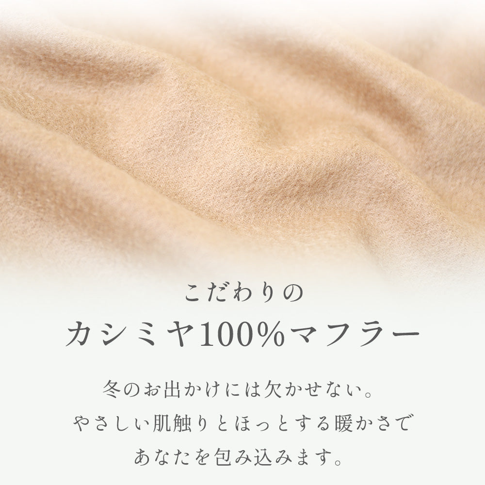 【FINALクリアランスSALE｜5460円】Attivo® (アッティーヴォ) カシミヤ  マフラー 無地 レディース  [全15色] [ATCM01]