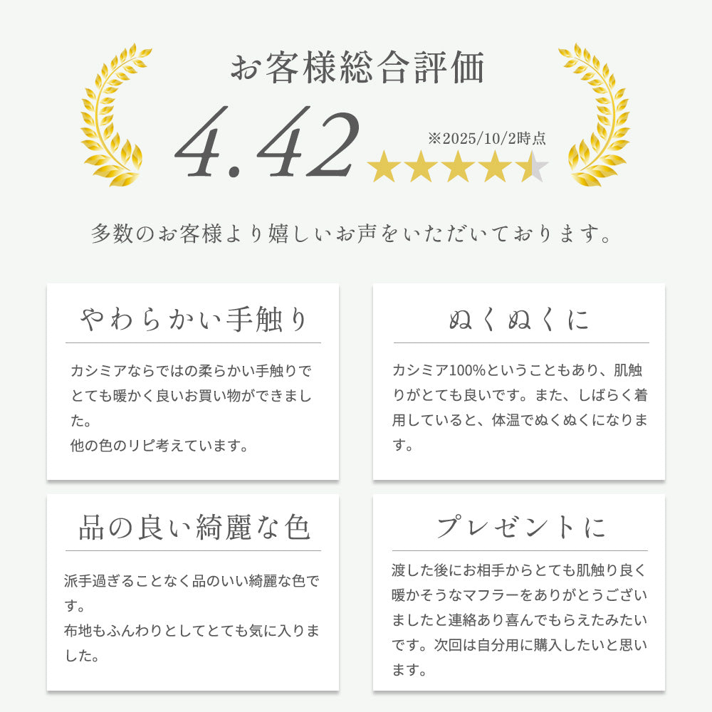 【FINALクリアランスSALE｜5460円】Attivo® (アッティーヴォ) カシミヤ  マフラー 無地 レディース  [全15色] [ATCM01]