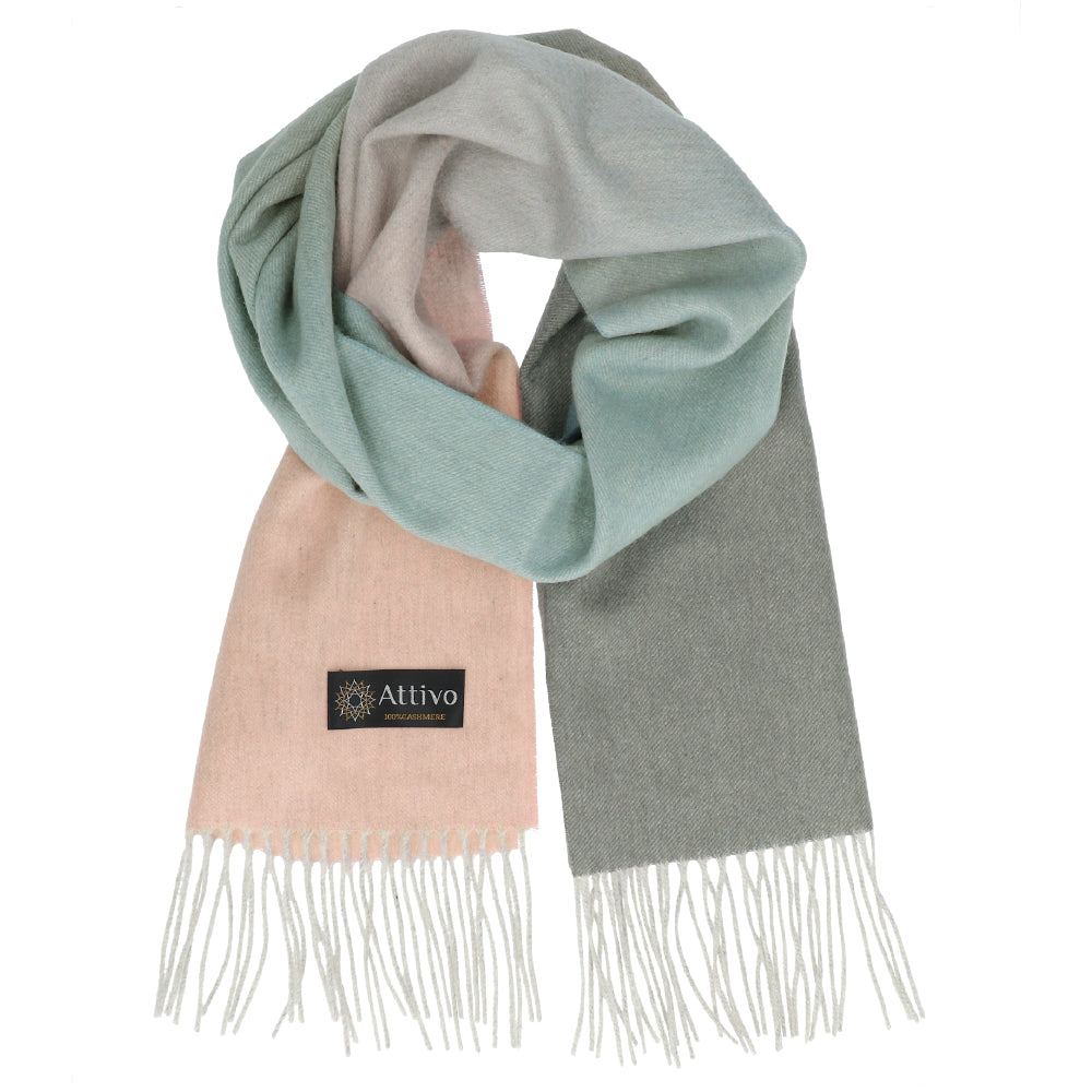 Attivo® (アッティーヴォ) カシミヤ マフラー グラデーション
