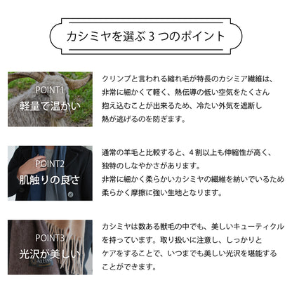 Attivo® (アッティーヴォ) カシミヤ  マフラー グラデーション メンズ  [全5色] [ATCM03]