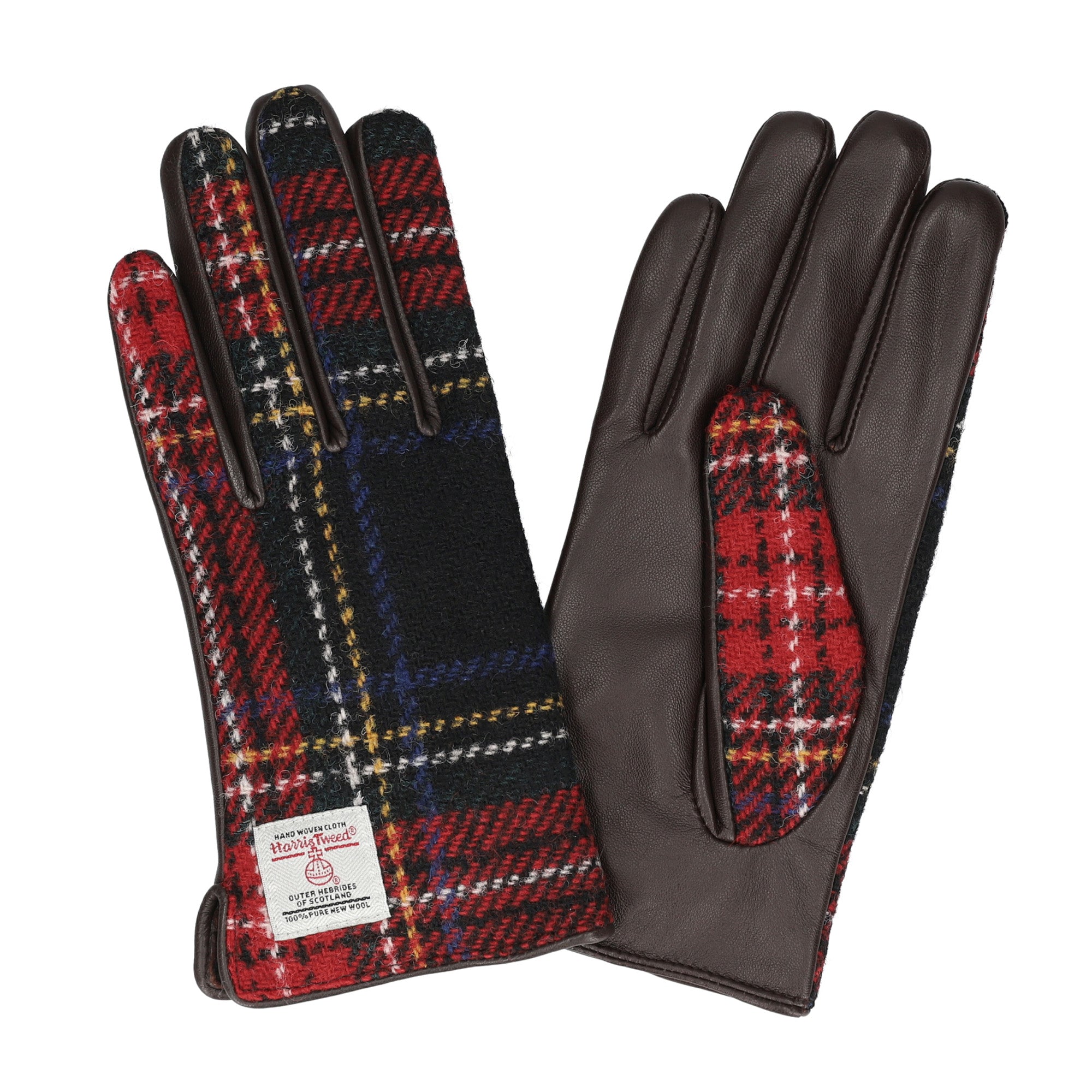 Attivo® (アッティーヴォ) ×Harris Tweed(ハリスツイード) 革手袋