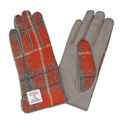 Attivo® (アッティーヴォ) ×Harris Tweed(ハリスツイード) 革手袋 レディース [全24色] [ATHT02]