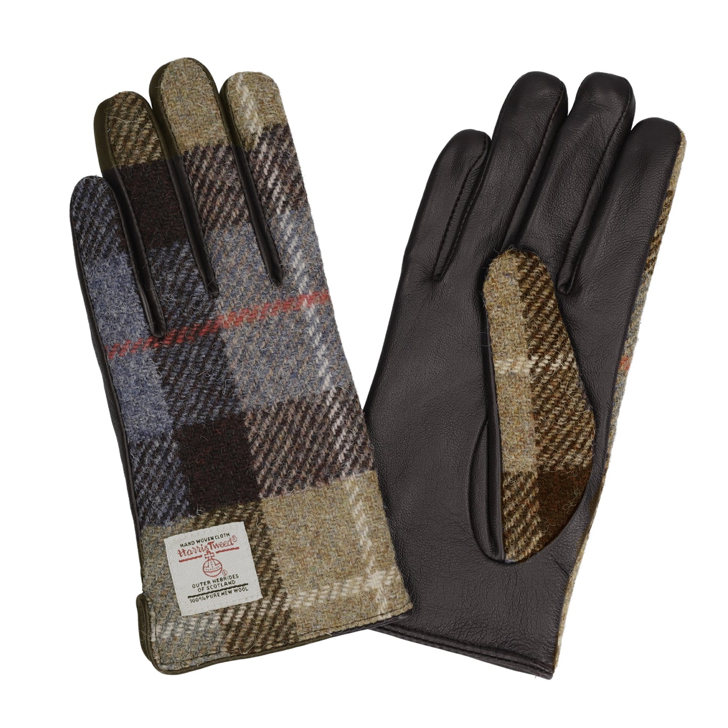 Attivo (アッティーヴォ) ×Harris Tweed(ハリスツイード) 革手袋 レディース [全24色] [ATHT02]