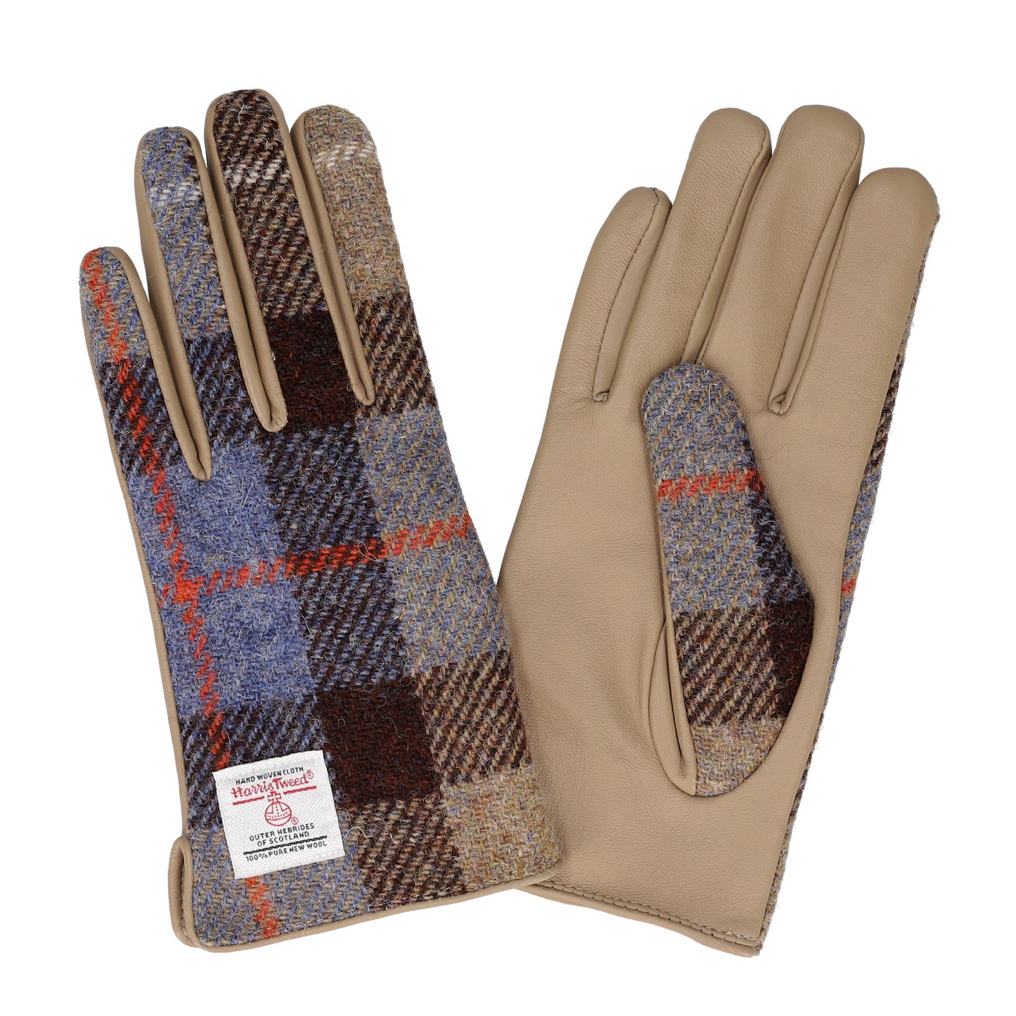 Attivo (アッティーヴォ) ×Harris Tweed(ハリスツイード) 革手袋 レディース [全24色] [ATHT02]