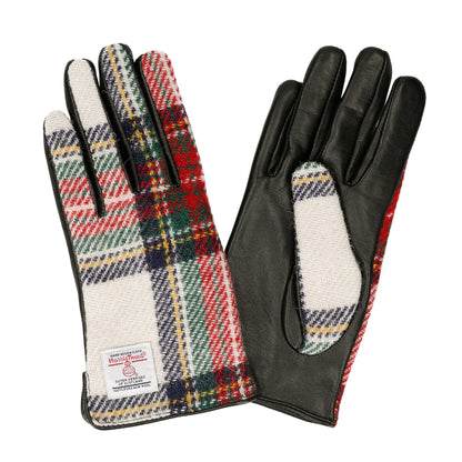 Attivo® (アッティーヴォ) ×Harris Tweed(ハリスツイード) 革手袋 レディース [全24色] [ATHT02]