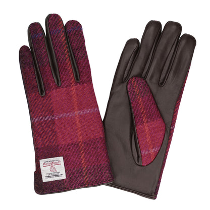 Attivo® (アッティーヴォ) ×Harris Tweed(ハリスツイード) 革手袋 レディース [全24色] [ATHT02]