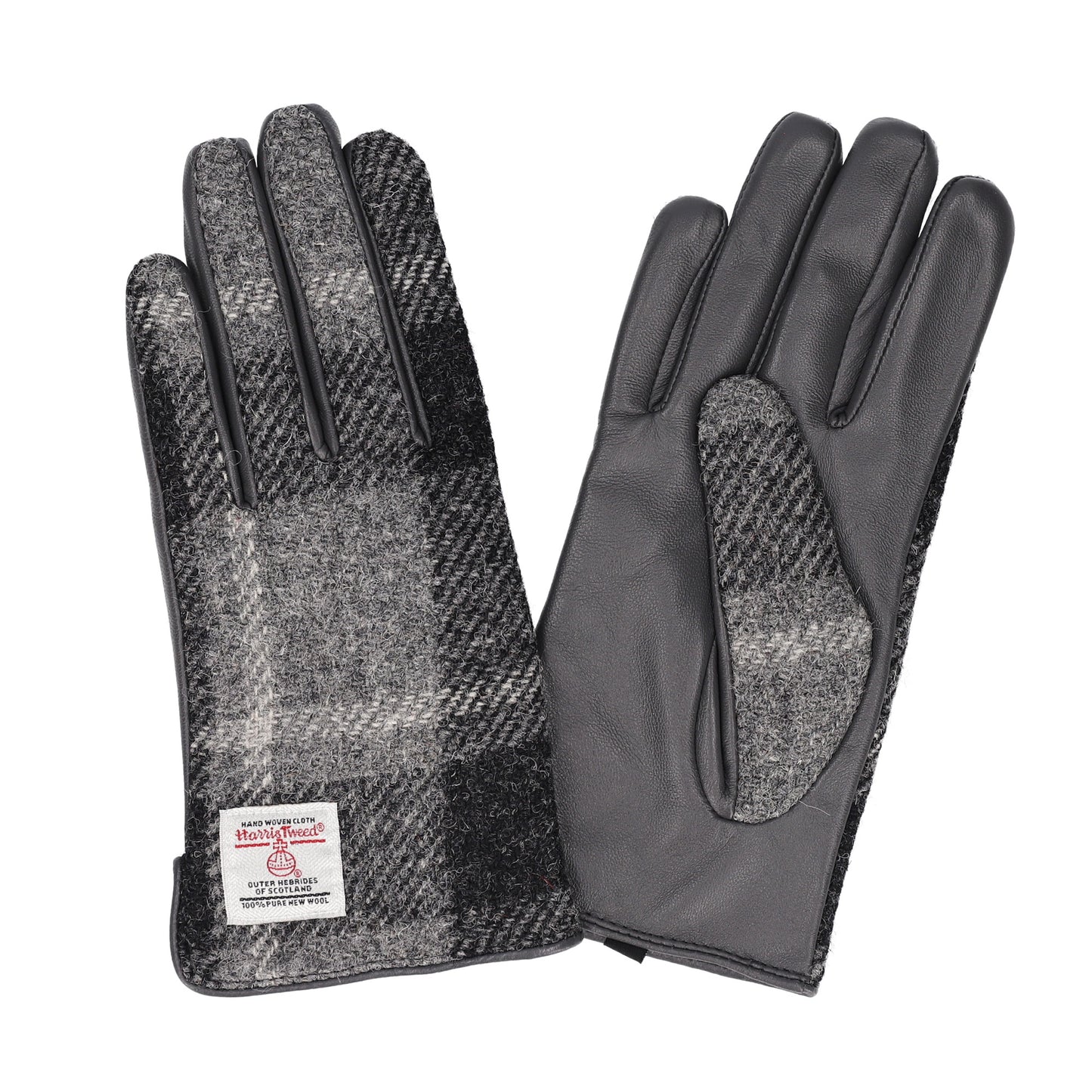 Attivo (アッティーヴォ) ×Harris Tweed(ハリスツイード) 革手袋 レディース [全24色] [ATHT02]