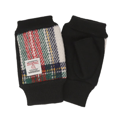 Attivo® (アッティーヴォ) ×Harris Tweed(ハリスツイード)半指手袋 レディース [全7色] [ATHT02H]