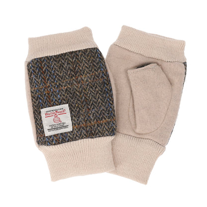 Attivo® (アッティーヴォ) ×Harris Tweed(ハリスツイード)半指手袋 レディース [全7色] [ATHT02H]