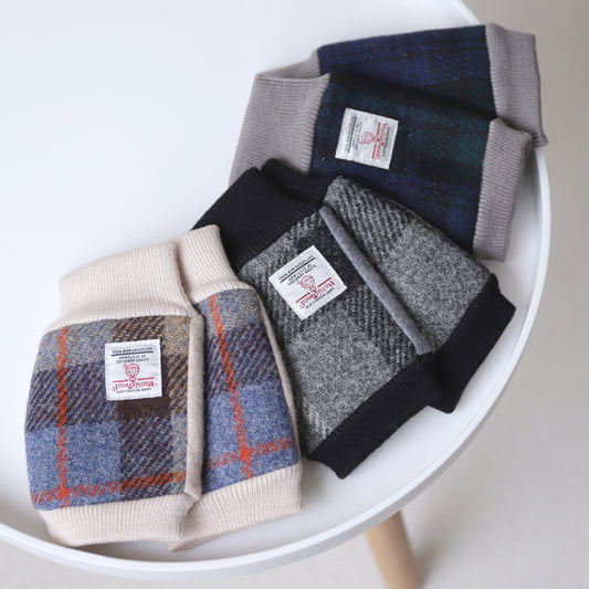 [26新春SALE|1,500円OFF2,780円] Attivo® (アッティーヴォ) ×Harris Tweed(ハリスツイード)半指手袋 レディース [全7色] [ATHT02H]