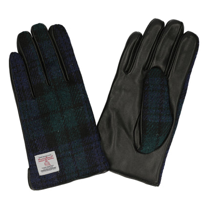 Attivo® (アッティーヴォ) ×Harris Tweed(ハリスツイード) 革手袋 メンズ [全12色] [ATHT02]