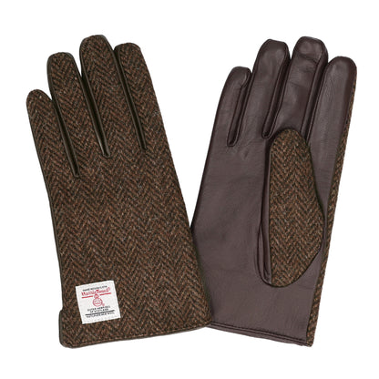 Attivo® (アッティーヴォ) ×Harris Tweed(ハリスツイード) 革手袋 メンズ [全12色] [ATHT02]