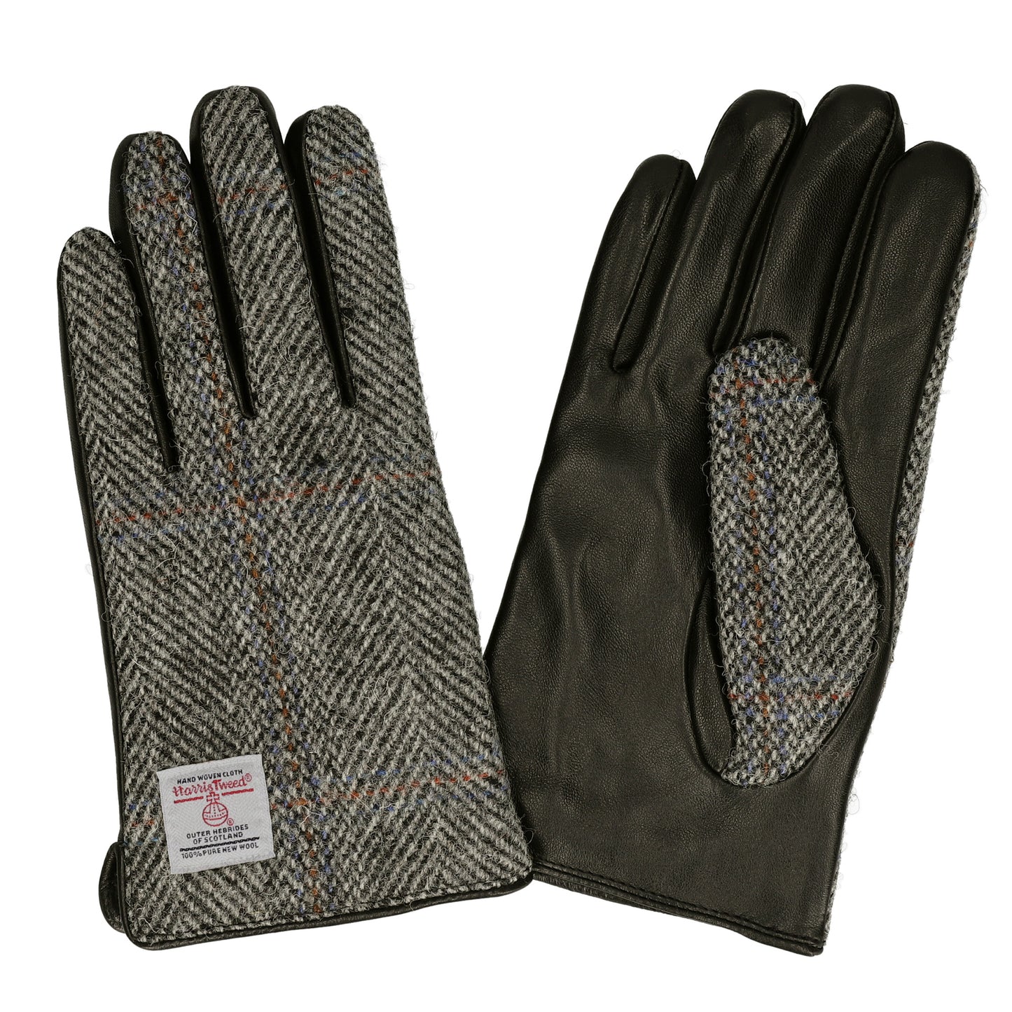 Attivo (アッティーヴォ) ×Harris Tweed(ハリスツイード) 革手袋 メンズ [全12色] [ATHT02]