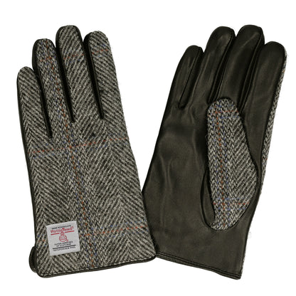 Attivo® (アッティーヴォ) ×Harris Tweed(ハリスツイード) 革手袋 メンズ [全12色] [ATHT02]