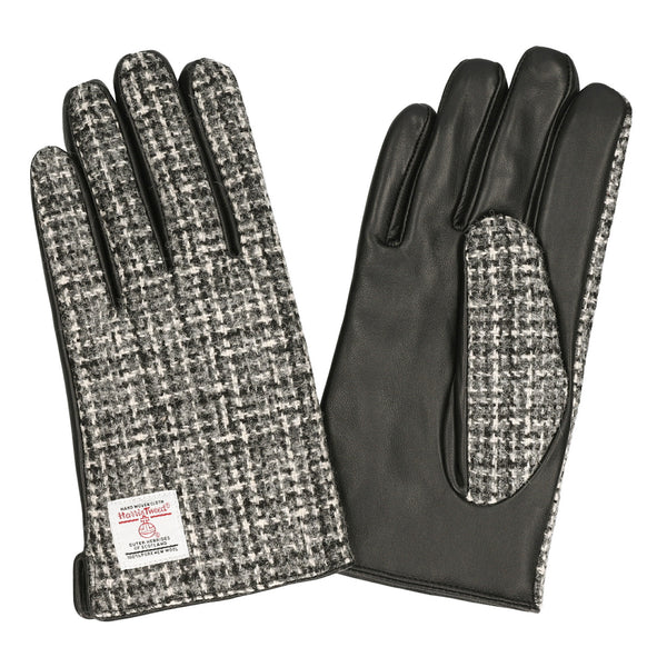Attivo® (アッティーヴォ) ×Harris Tweed(ハリスツイード) 革手袋 メンズ [全12色] [ATHT02]