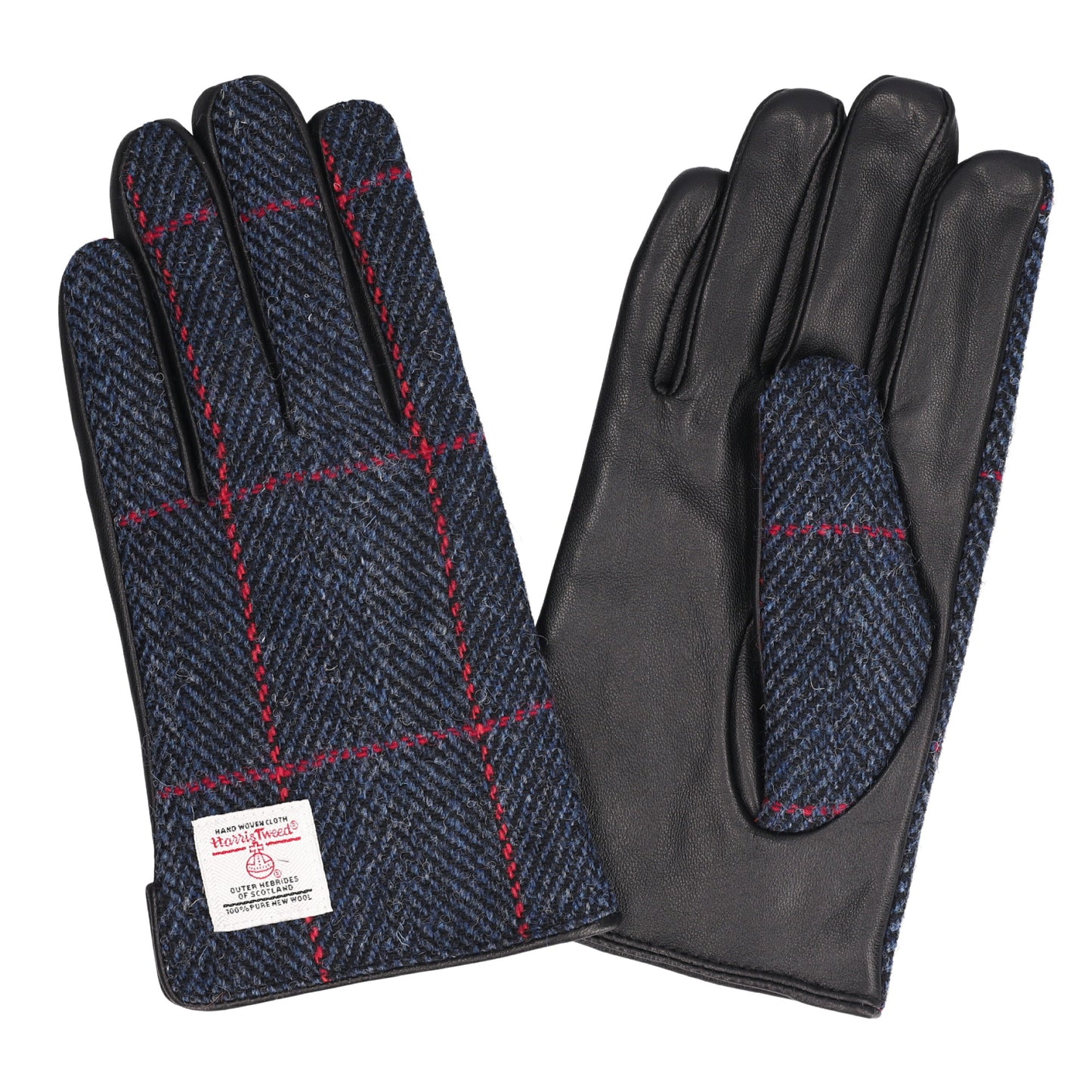 Attivo (アッティーヴォ) ×Harris Tweed(ハリスツイード) 革手袋 メンズ [全12色] [ATHT02]