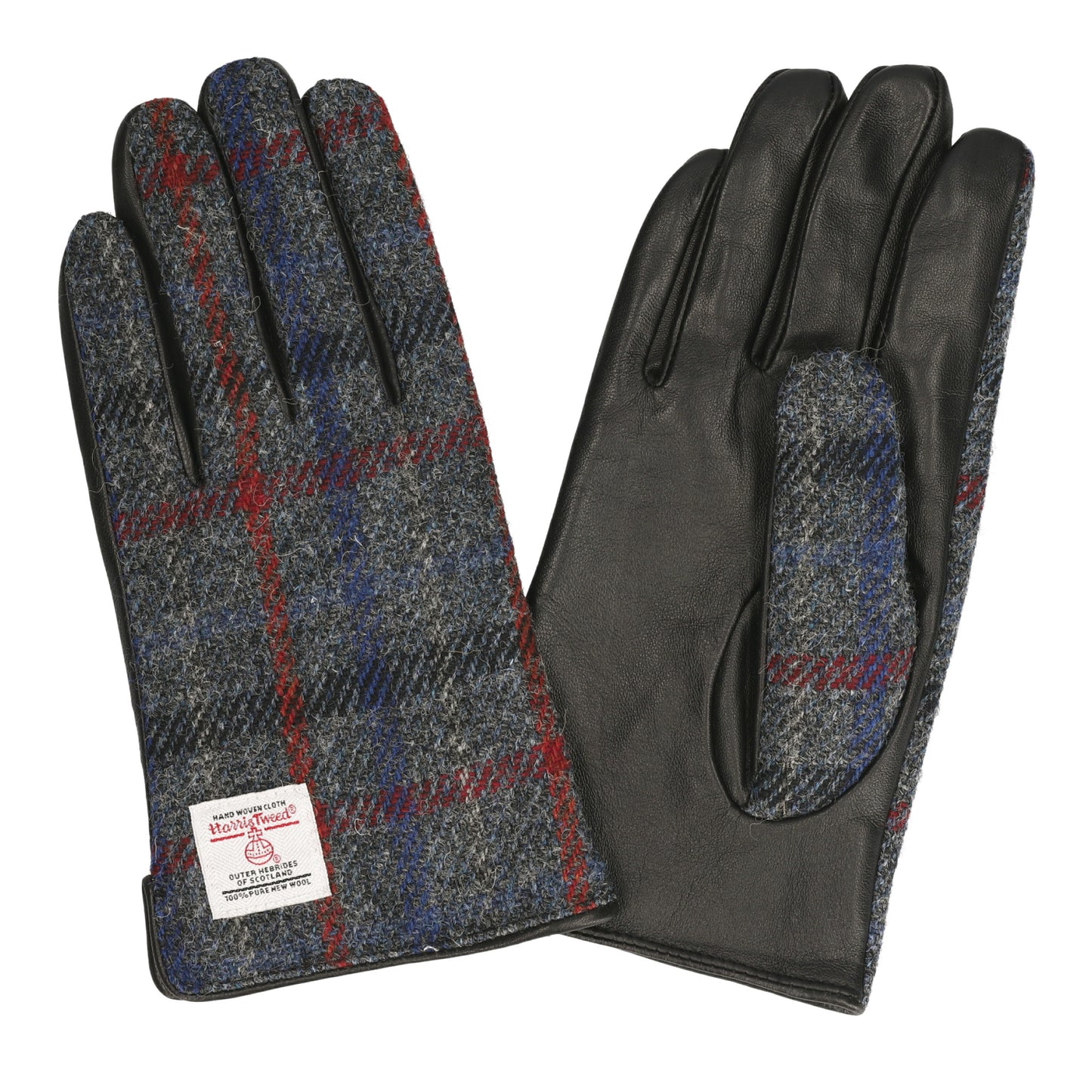 Attivo (アッティーヴォ) ×Harris Tweed(ハリスツイード) 革手袋 メンズ [全12色] [ATHT02]