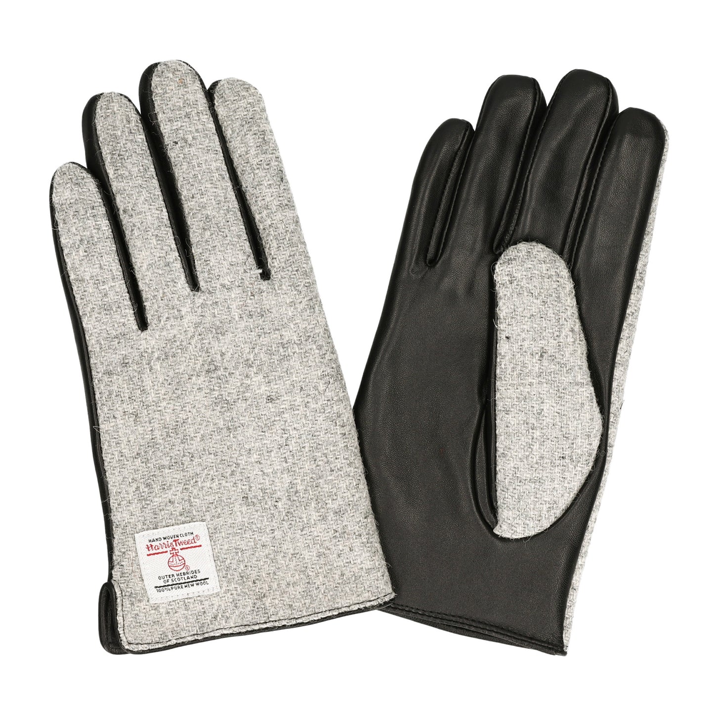 Attivo (アッティーヴォ) ×Harris Tweed(ハリスツイード) 革手袋 メンズ [全12色] [ATHT02]
