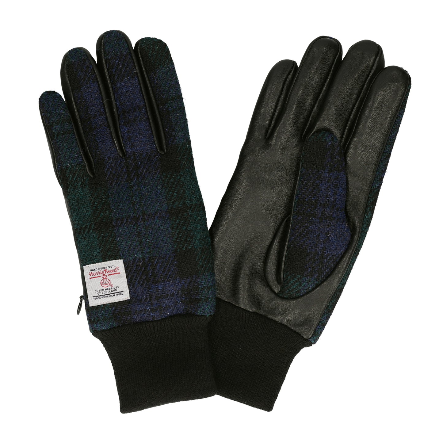 Attivo (アッティーヴォ) ×Harris Tweed(ハリスツイード) 革手袋 メンズ [全9色] [ATHT03]