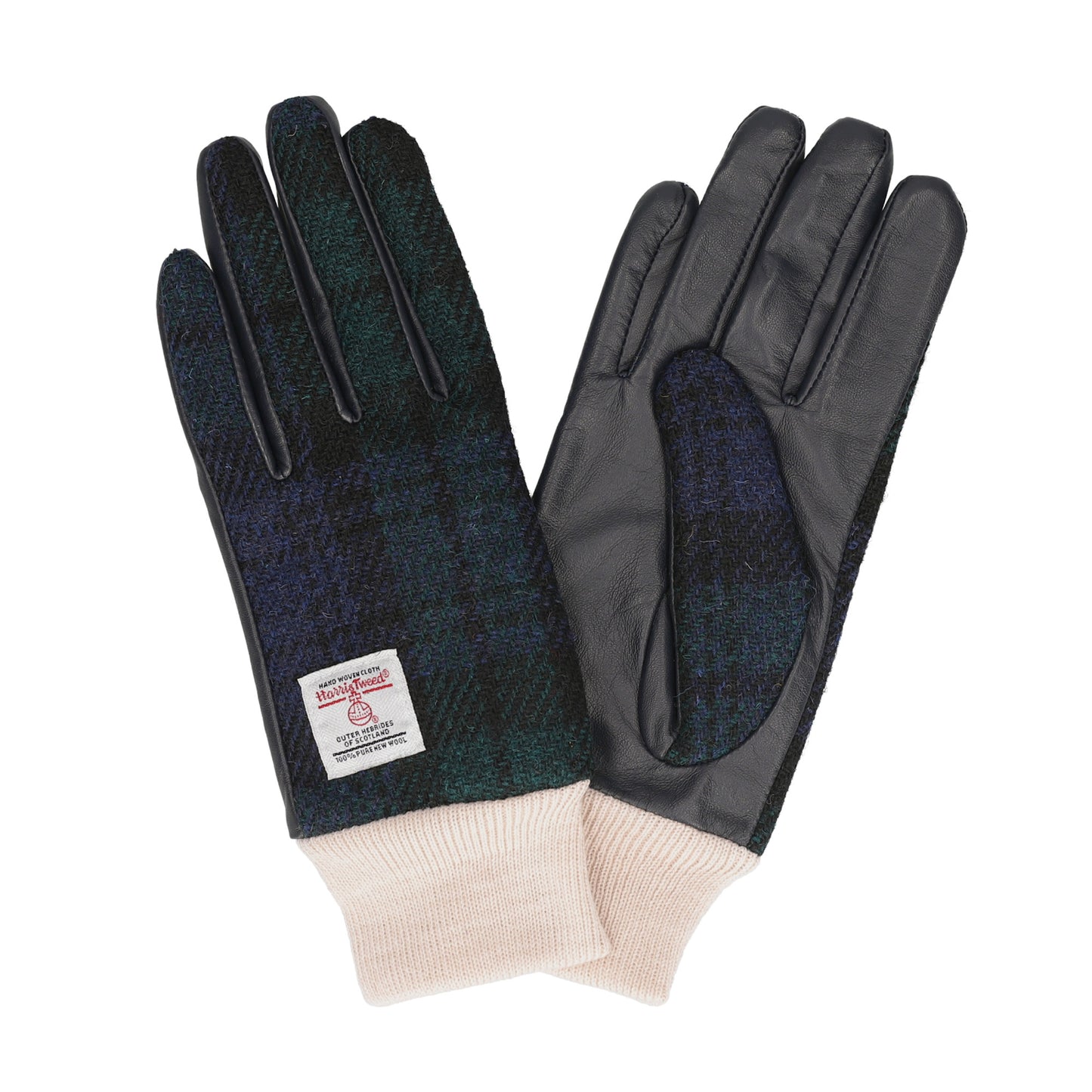 Attivo (アッティーヴォ) ×Harris Tweed(ハリスツイード) 革手袋 レディース [全23色] [ATHT04]