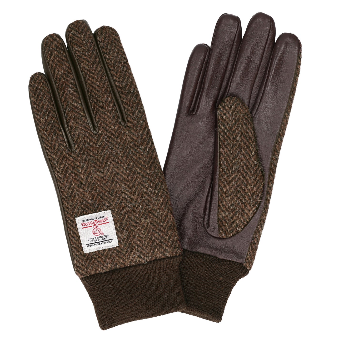 Attivo (アッティーヴォ) ×Harris Tweed(ハリスツイード) 革手袋 レディース [全23色] [ATHT04]