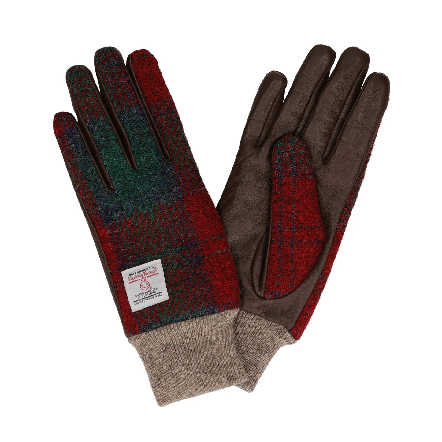 Attivo (アッティーヴォ) ×Harris Tweed(ハリスツイード) 革手袋 レディース [全23色] [ATHT04]