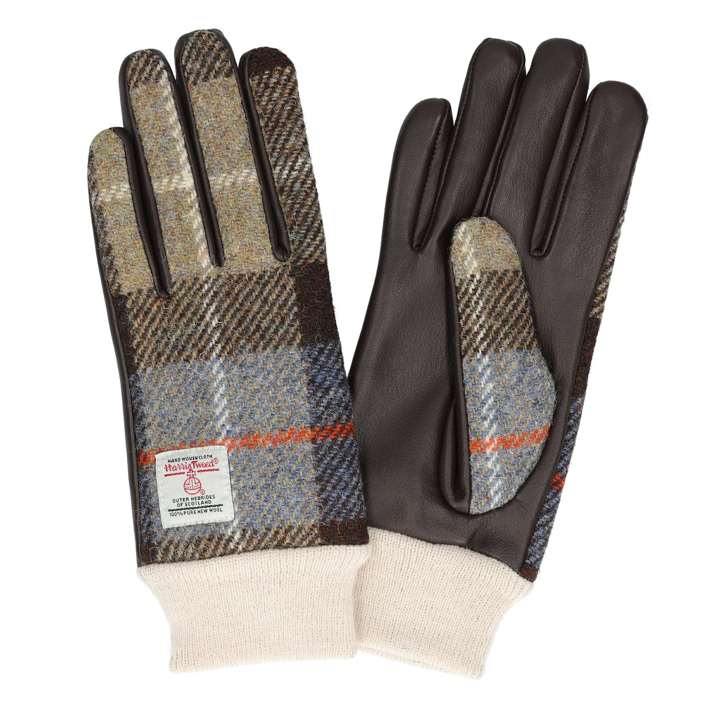 Attivo (アッティーヴォ) ×Harris Tweed(ハリスツイード) 革手袋 レディース [全23色] [ATHT04]