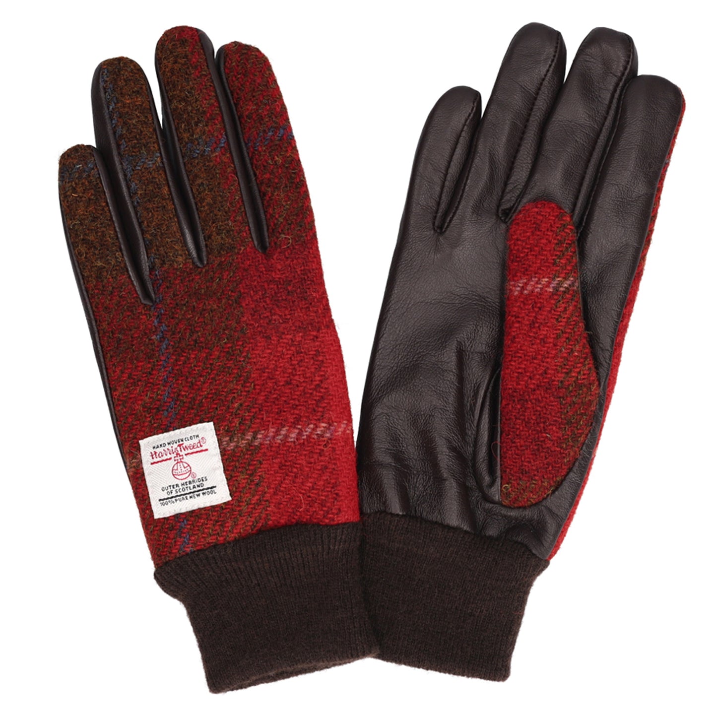 Attivo (アッティーヴォ) ×Harris Tweed(ハリスツイード) 革手袋 レディース [全23色] [ATHT04]