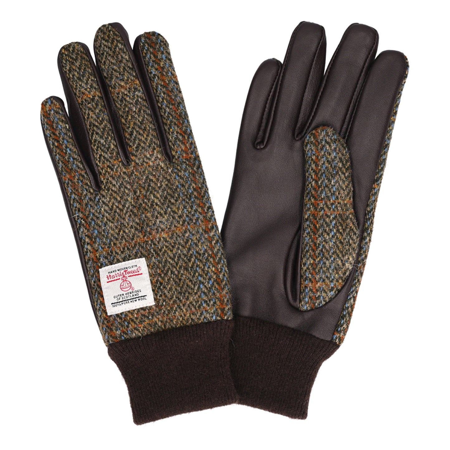 Attivo (アッティーヴォ) ×Harris Tweed(ハリスツイード) 革手袋 レディース [全23色] [ATHT04]