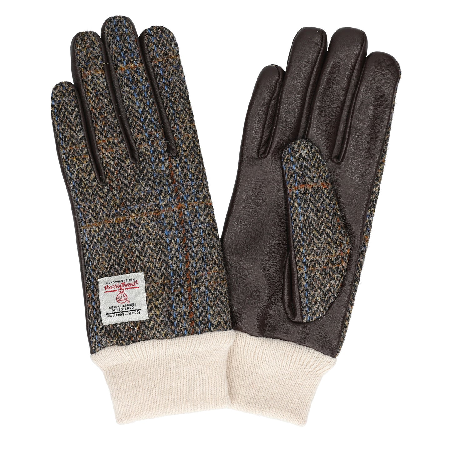 Attivo (アッティーヴォ) ×Harris Tweed(ハリスツイード) 革手袋 レディース [全23色] [ATHT04]