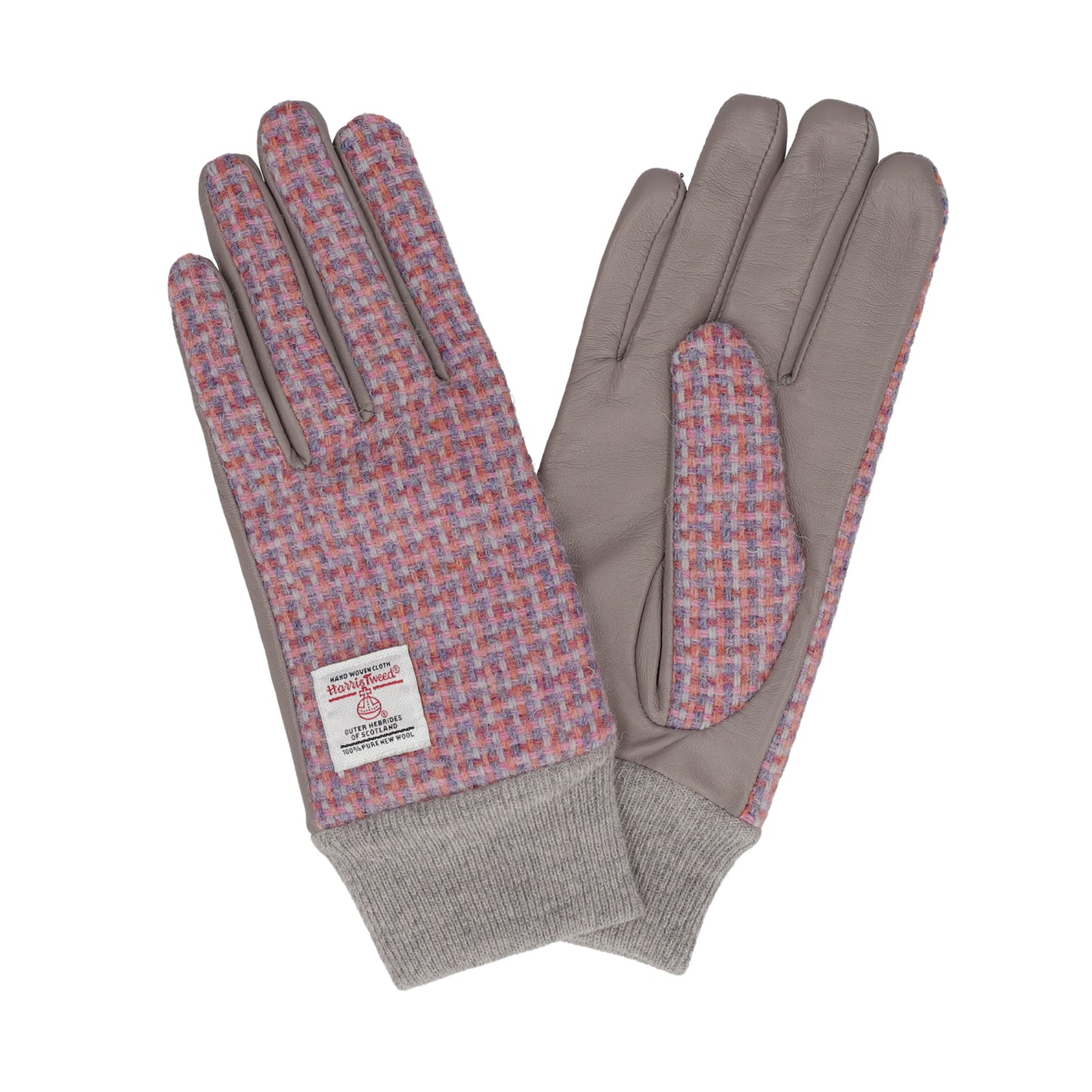 Attivo (アッティーヴォ) ×Harris Tweed(ハリスツイード) 革手袋 レディース [全23色] [ATHT04]