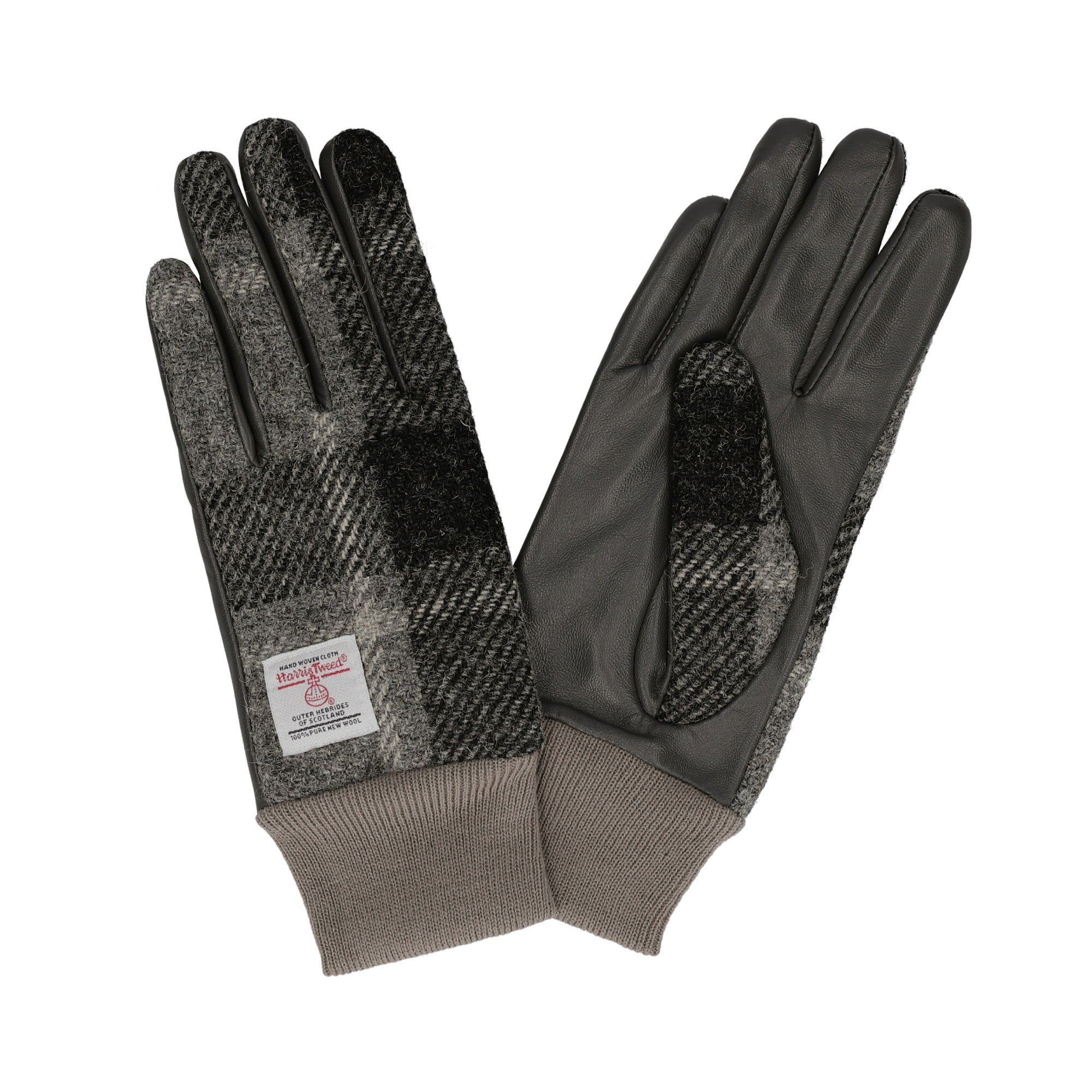 Attivo® (アッティーヴォ) ×Harris Tweed(ハリスツイード) 革手袋
