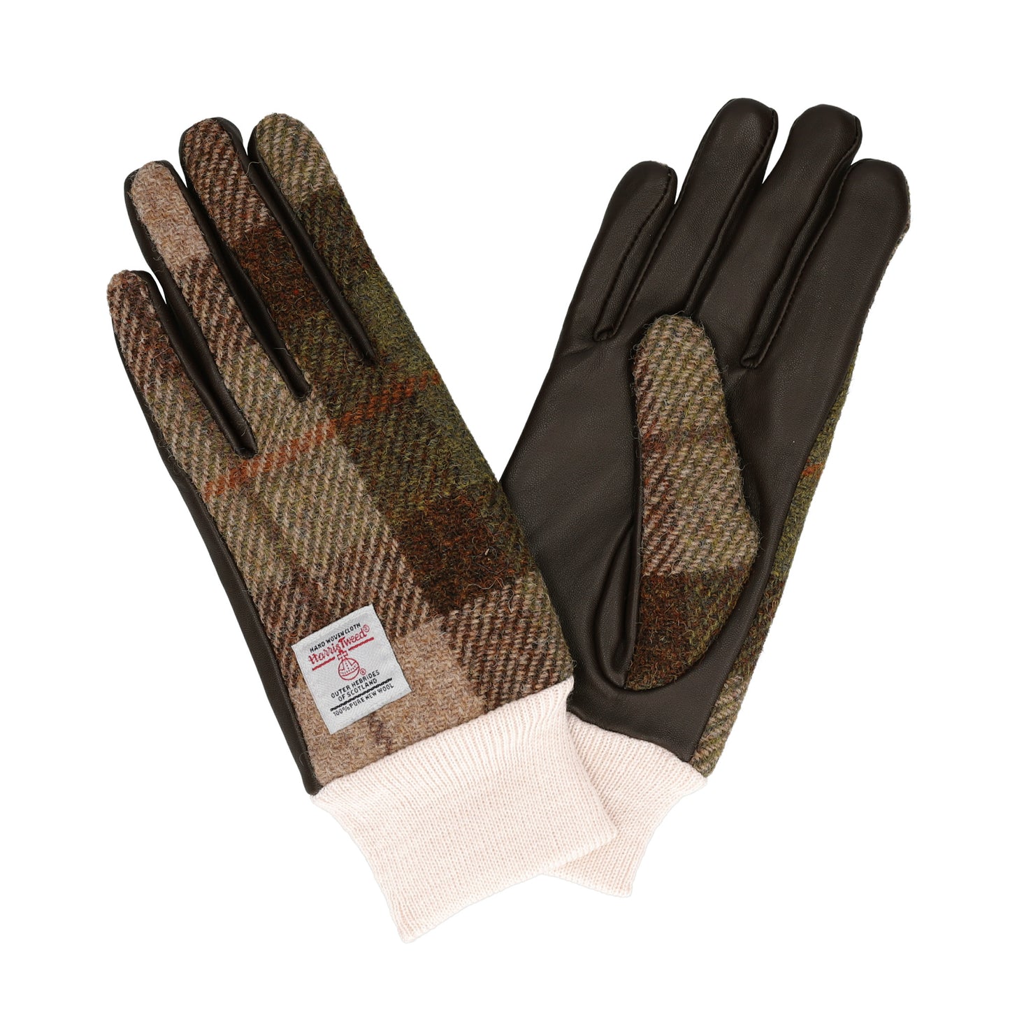 Attivo (アッティーヴォ) ×Harris Tweed(ハリスツイード) 革手袋 レディース [全23色] [ATHT04]