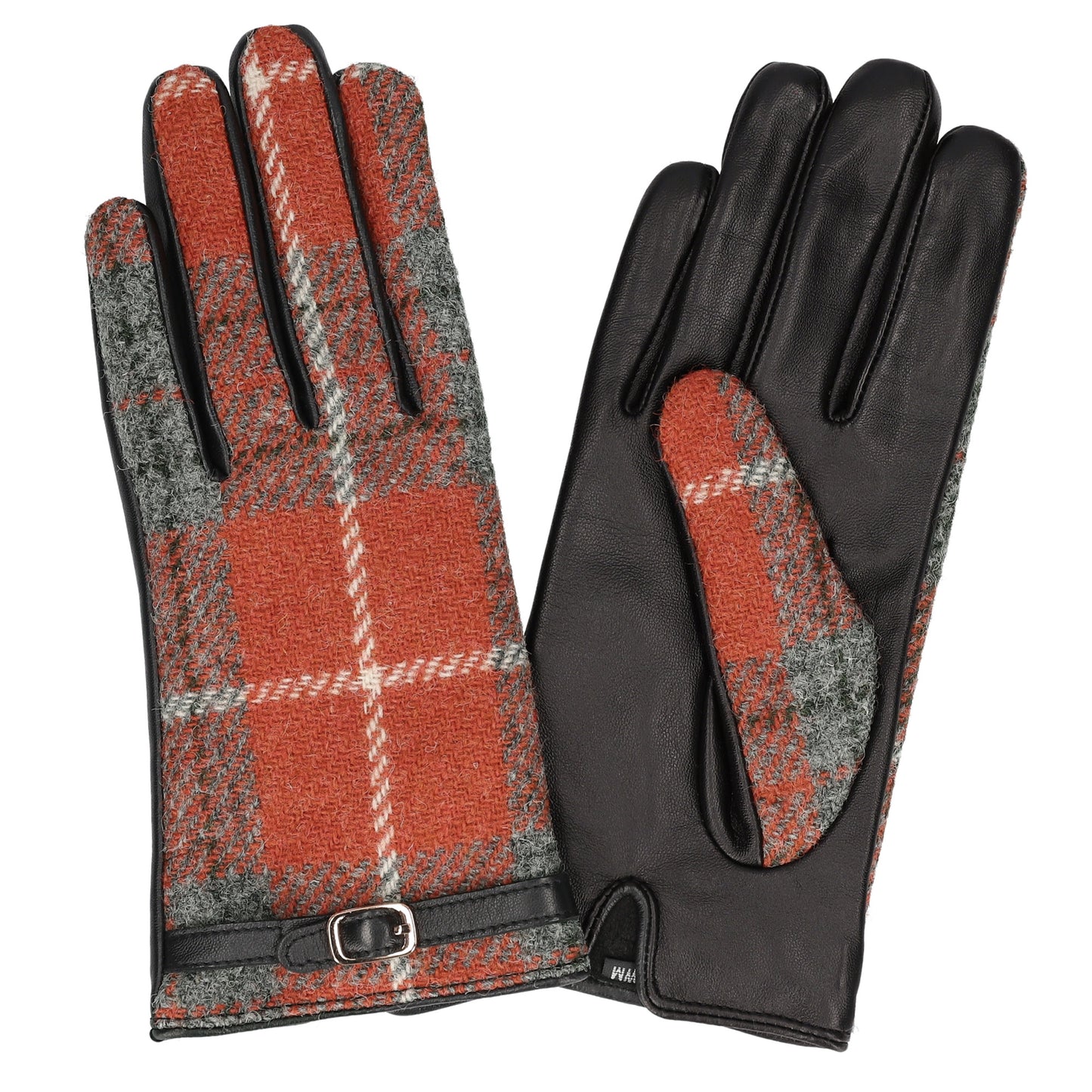 Attivo (アッティーヴォ) ×Harris Tweed(ハリスツイード) 革手袋 レディース [全19色] [ATHT05]