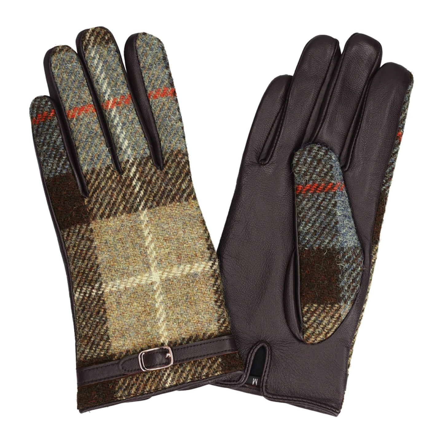 Attivo (アッティーヴォ) ×Harris Tweed(ハリスツイード) 革手袋 レディース [全19色] [ATHT05]