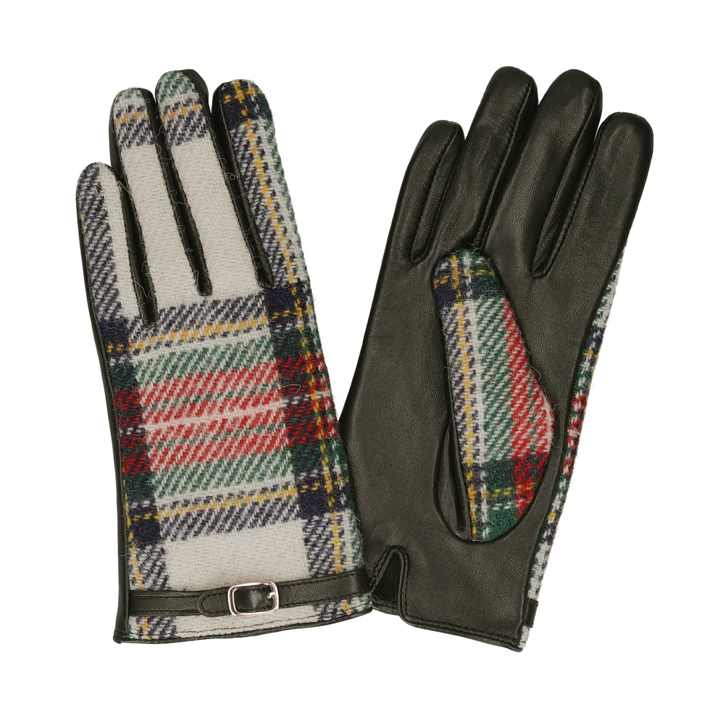 Attivo (アッティーヴォ) ×Harris Tweed(ハリスツイード) 革手袋 レディース [全19色] [ATHT05]