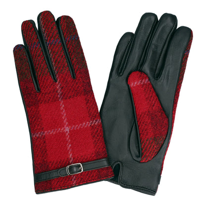 Attivo® (アッティーヴォ) ×Harris Tweed(ハリスツイード) 革手袋 レディース [全19色] [ATHT05]