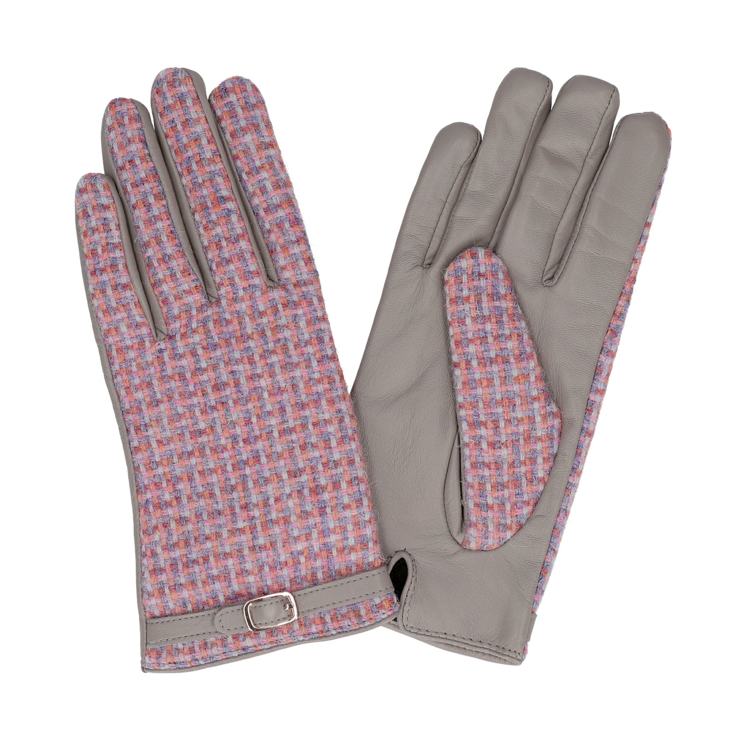 Attivo (アッティーヴォ) ×Harris Tweed(ハリスツイード) 革手袋 レディース [全19色] [ATHT05]