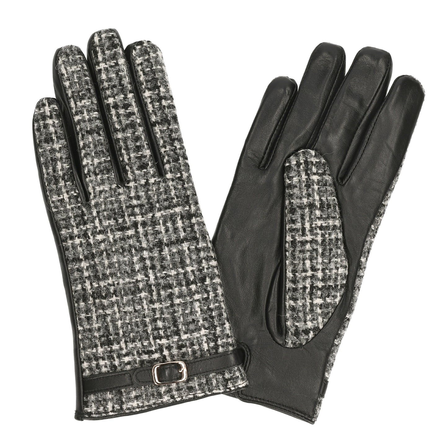 Attivo (アッティーヴォ) ×Harris Tweed(ハリスツイード) 革手袋 レディース [全19色] [ATHT05]