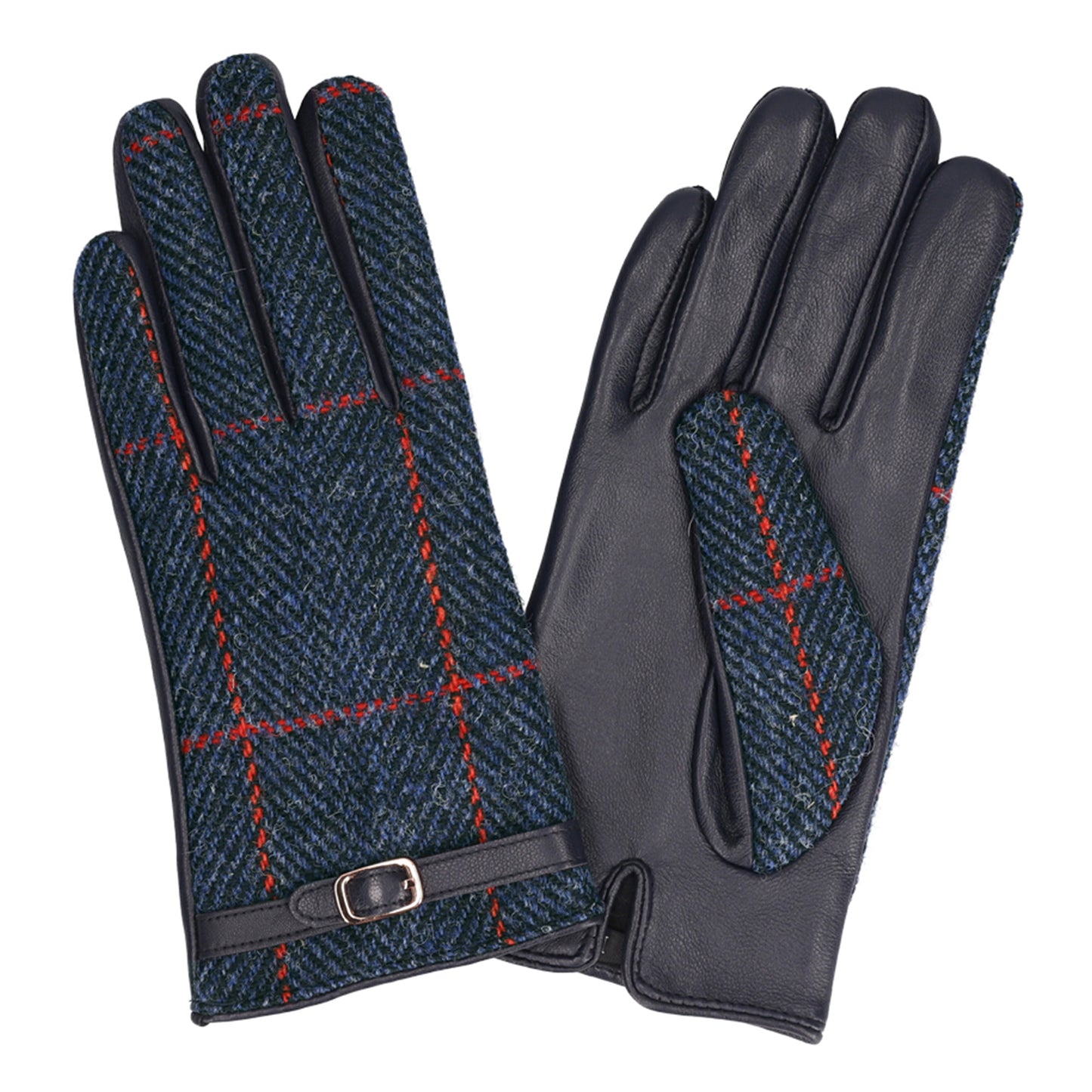 Attivo (アッティーヴォ) ×Harris Tweed(ハリスツイード) 革手袋 レディース [全19色] [ATHT05]