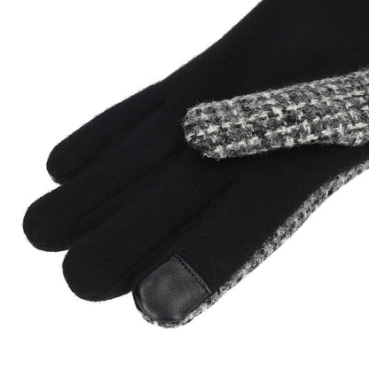 Attivo® (アッティーヴォ) ×Harris Tweed(ハリスツイード)ラビットファー手袋 レディース [全14色] [ATHT06]