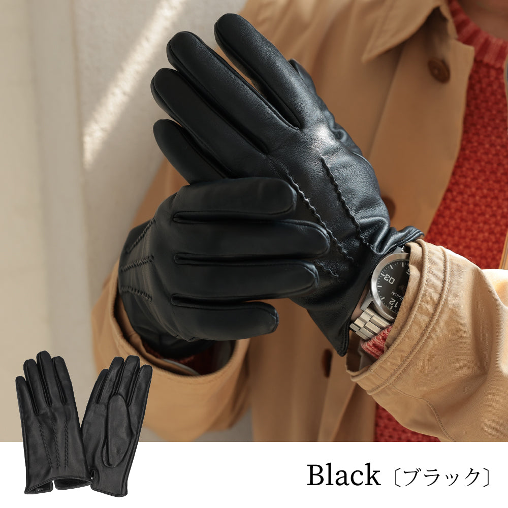 【FINALクリアランスSALE｜3184円】Attivo® (アッティーヴォ) 革手袋 メンズ [全5色] [ATKU038]