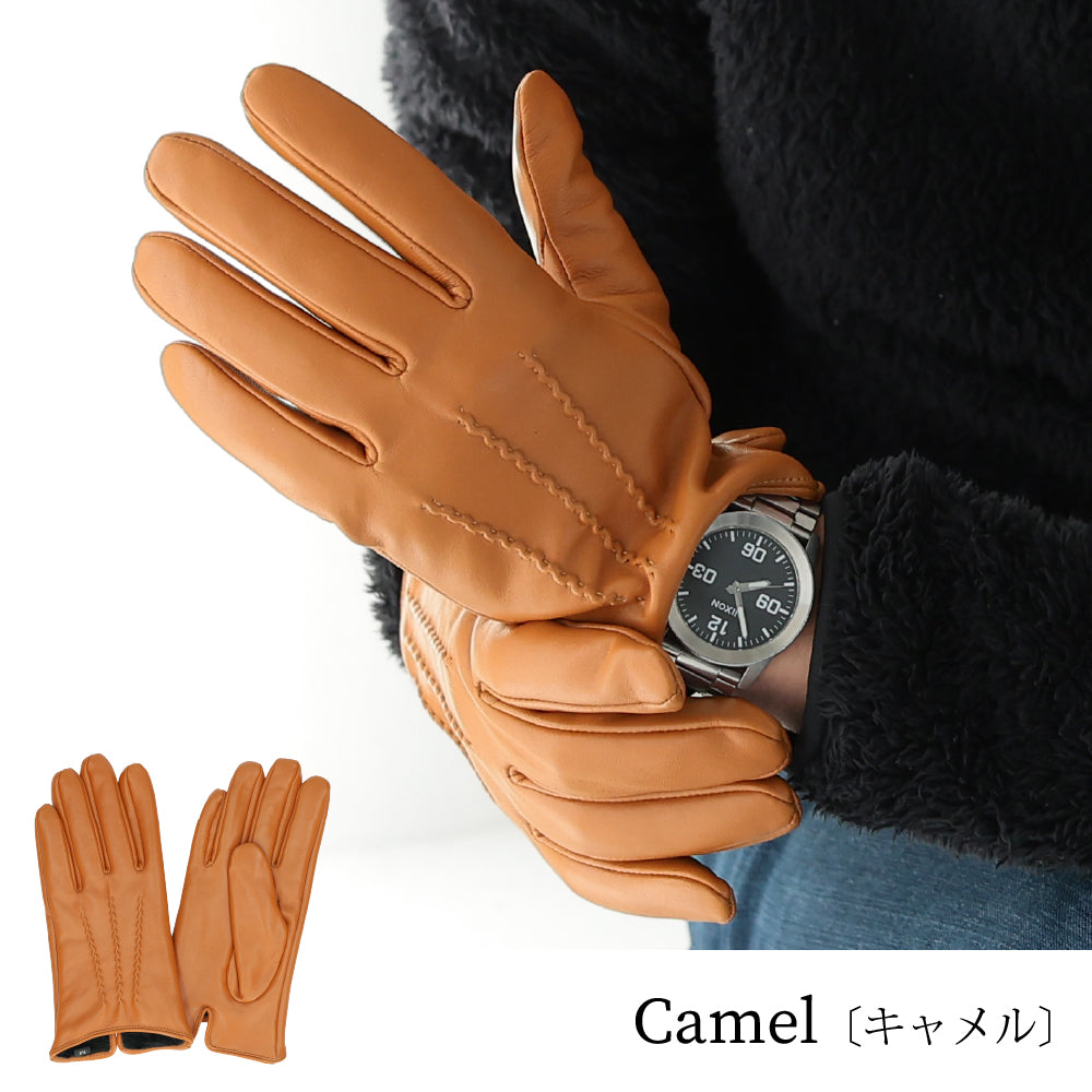 【FINALクリアランスSALE｜3184円】Attivo® (アッティーヴォ) 革手袋 メンズ [全5色] [ATKU038]