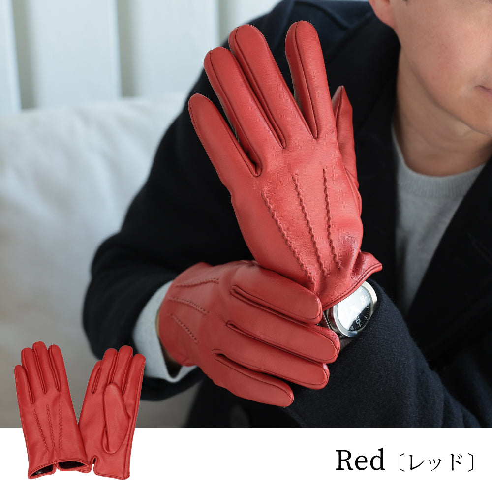 【FINALクリアランスSALE｜3184円】Attivo® (アッティーヴォ) 革手袋 メンズ [全5色] [ATKU038]